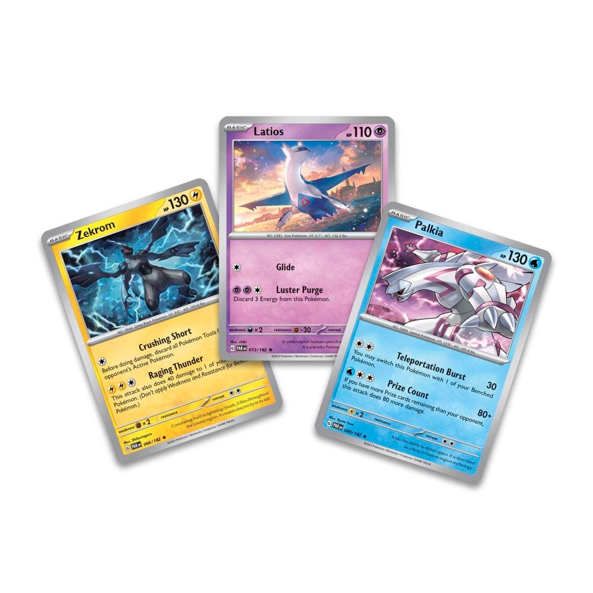 Enhanced 2 Pack Blister - Latios, Zekrom, Palkia
