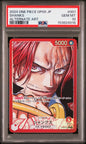 PSA10 2024 SHANKS #001 OP09-EMPERORS IN THE NEW WORLD ALT ART Japanese #1