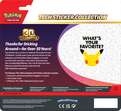 30th Celebration Tech Sticker Collection