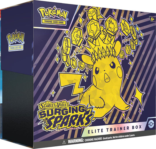 Scarlet & Violet 8 - Surging Sparks ETB (Elite Trainer Box)