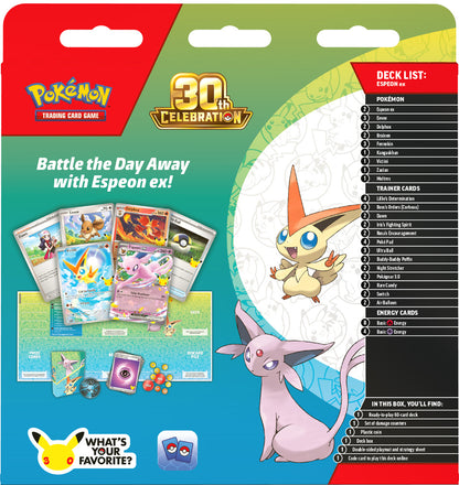 30th Celebration Battle Deck - Espeon ex / Umbreon ex
