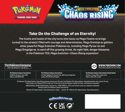 Mega Evolution - Chaos Rising Booster Box