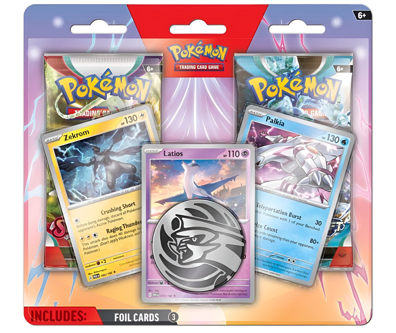 Enhanced 2 Pack Blister - Latios, Zekrom, Palkia