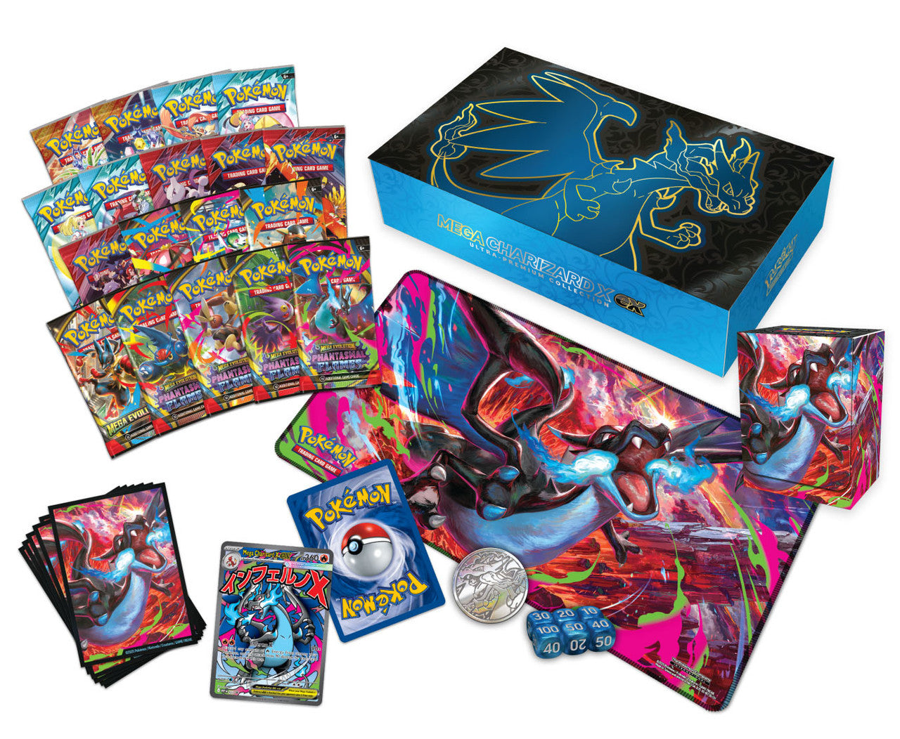 Mega Evolution - Mega Charizard X ex Ultra-Premium Collection