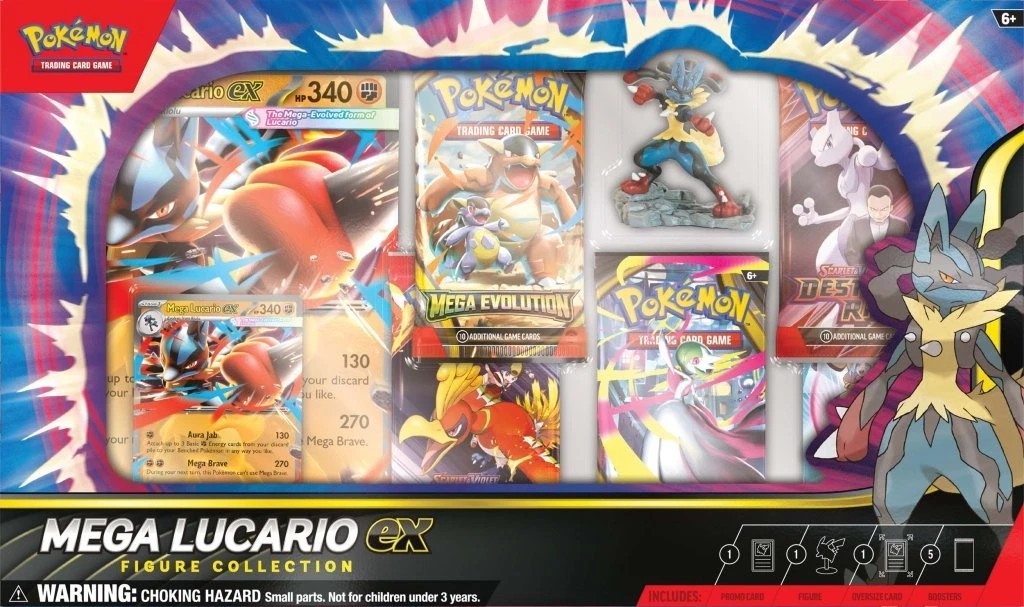Mega Lucario ex Figure Collection