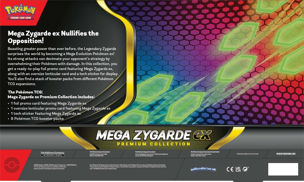 Mega Zygarde ex Premium Collection