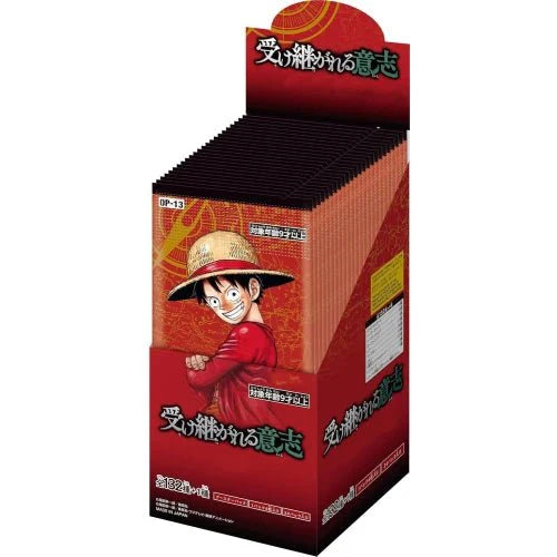OP-13 Carrying On His Will Booster Box - Japanese