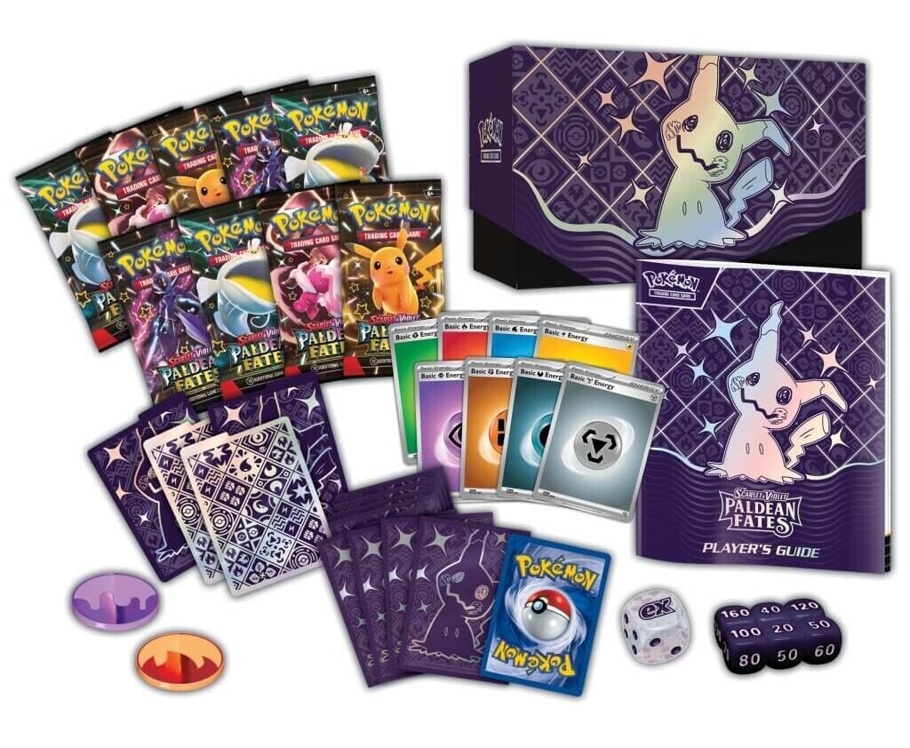 Scarlet & Violet 4.5 - Paldean Fates ETB (Elite Trainer Box)