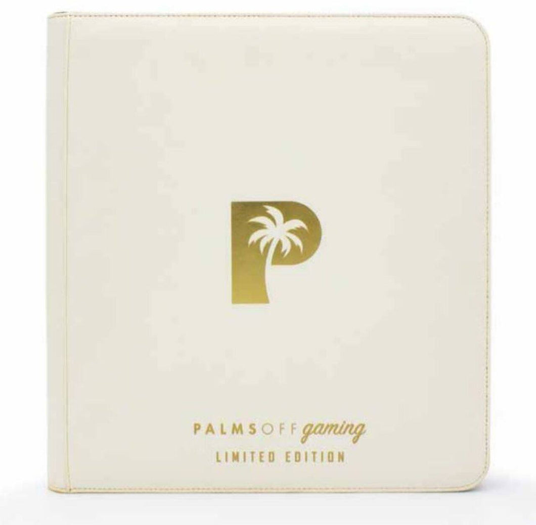 Palms Off Gaming - Limited Edition White and Gold Binder
