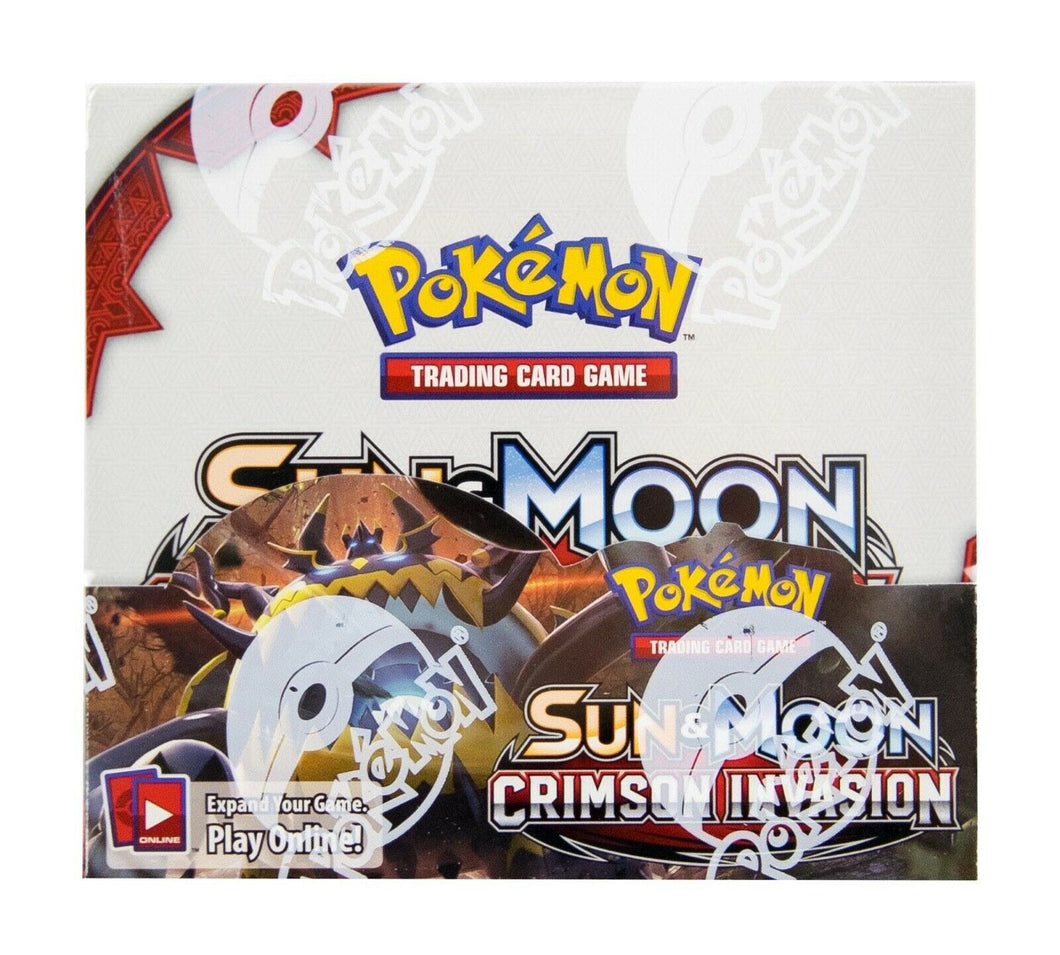 Pokemon Sun & Moon - Crimson Invasion Booster Box