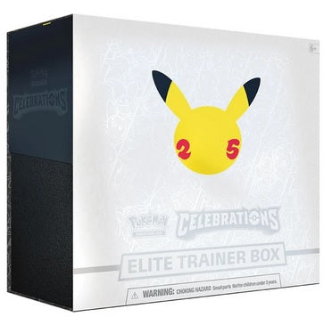 25th Anniversary Celebrations Elite Trainer Box (ETB) - CASE