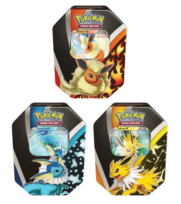 Eevee Evolutions Tin (Assorted)