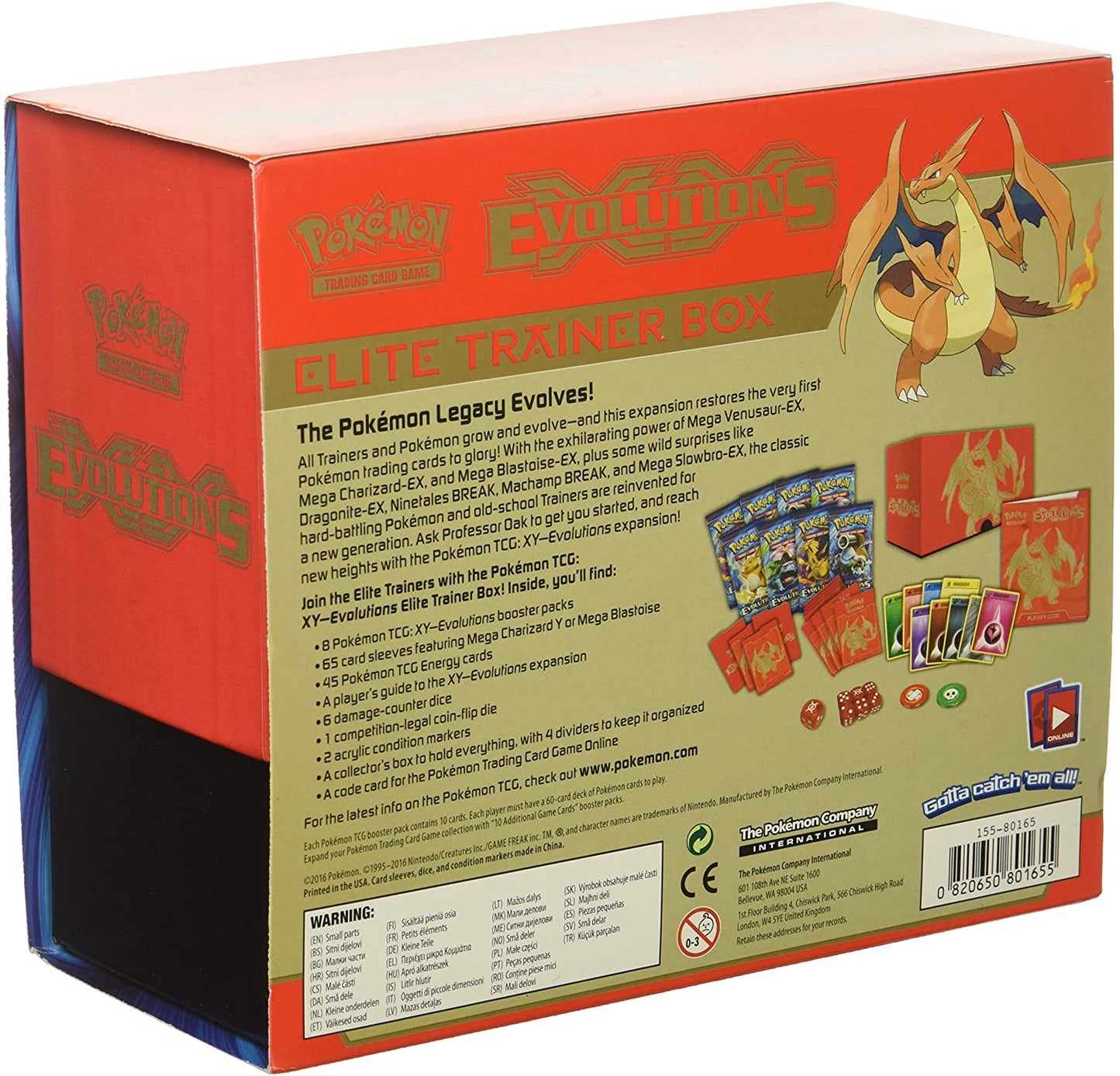 Pokemon TCG: XY Evolutions Charizard Elite Trainer Box