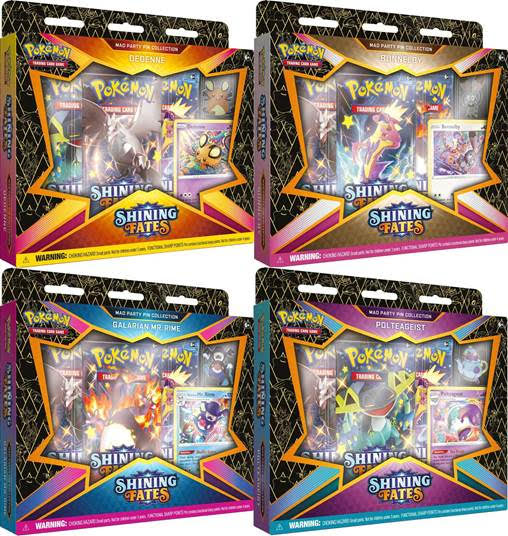 Shining Fates - Pin Collection- Mad Party